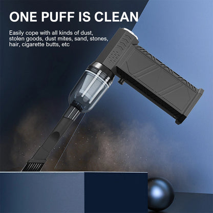 Upgraded Turbo Violent Fan 300,000RPM High Speed Air Blower All-In-One Brushless Dust Blower with Vacuum Kit Mini Turbo Jet Fan